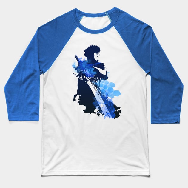 blue noctis Baseball T-Shirt by Pescapin